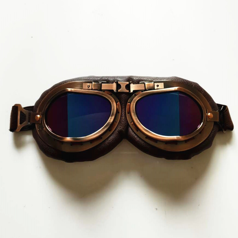 Bronze Dustproof And Windproof Chic Tactical Riding Glasses