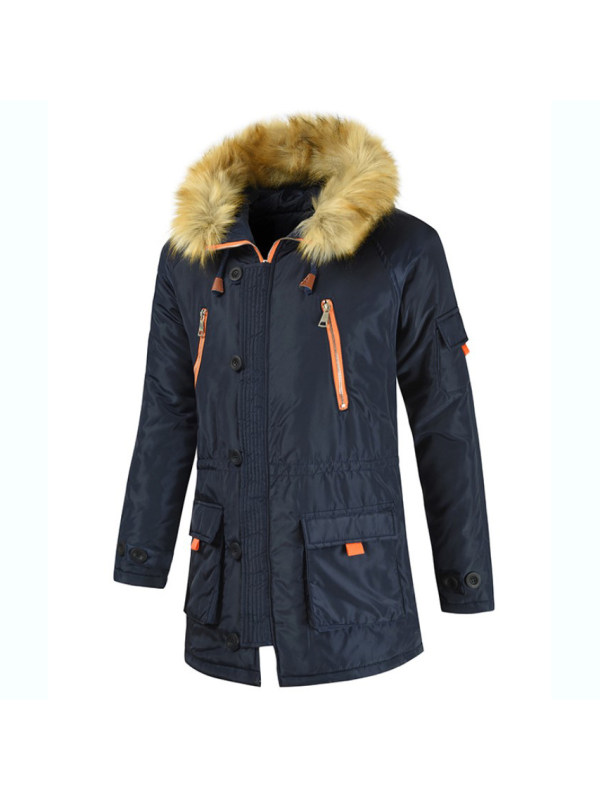 Mens outdoor windproof and warm jacket
