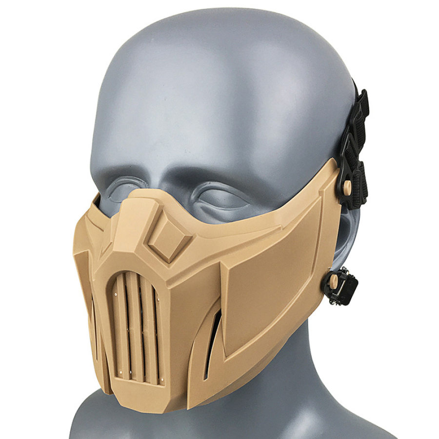 

Outdoor half face field mask