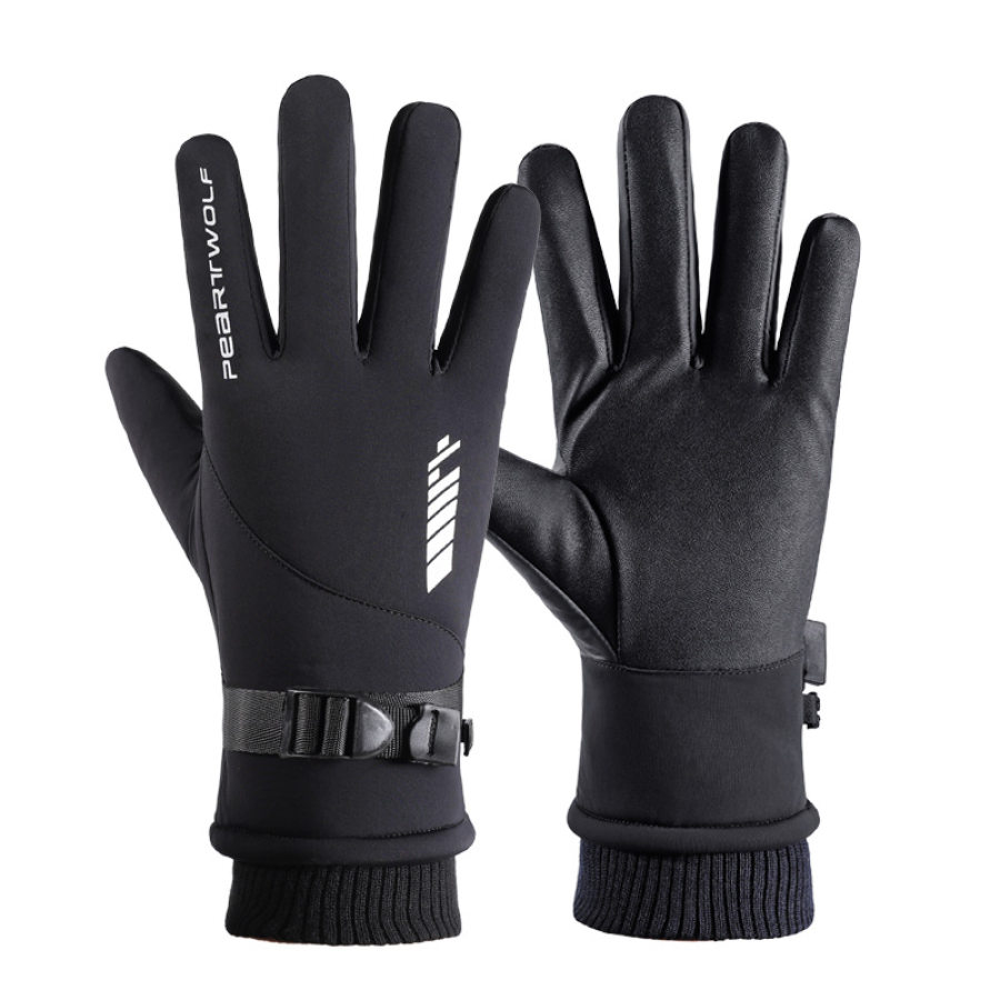 

Outdoor cycling ski mountaineering warm gloves