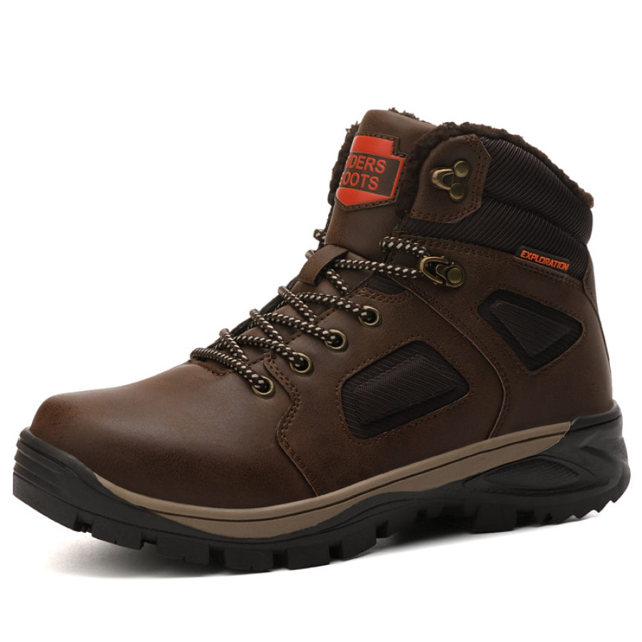 

Autumn and winter outdoor warm hiking shoes