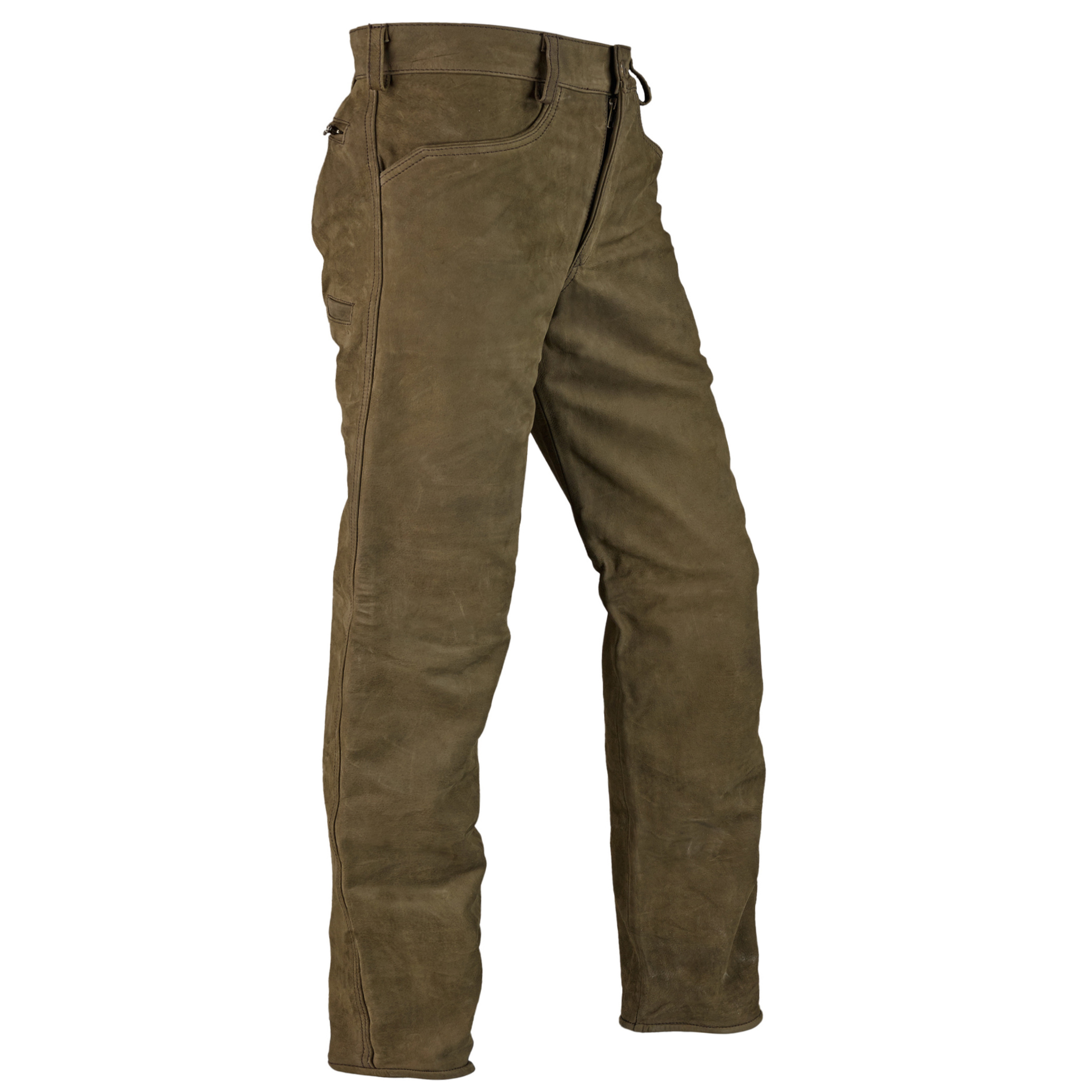 Mens Waterproof And Tear-resistant Chic Hunting Leather Pants