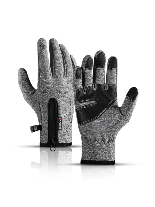 Winter Outdoor Sports Plus Velvet Warm Gloves