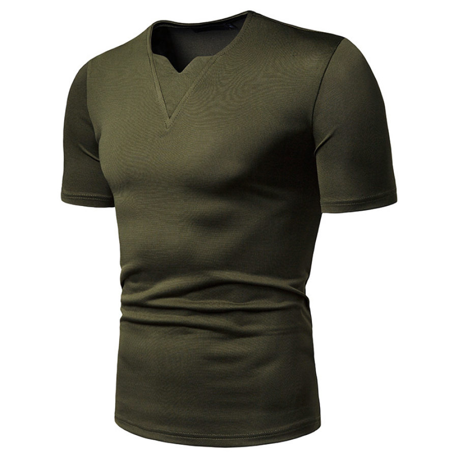 

Men's sports breathable and comfortable training short sleeve top