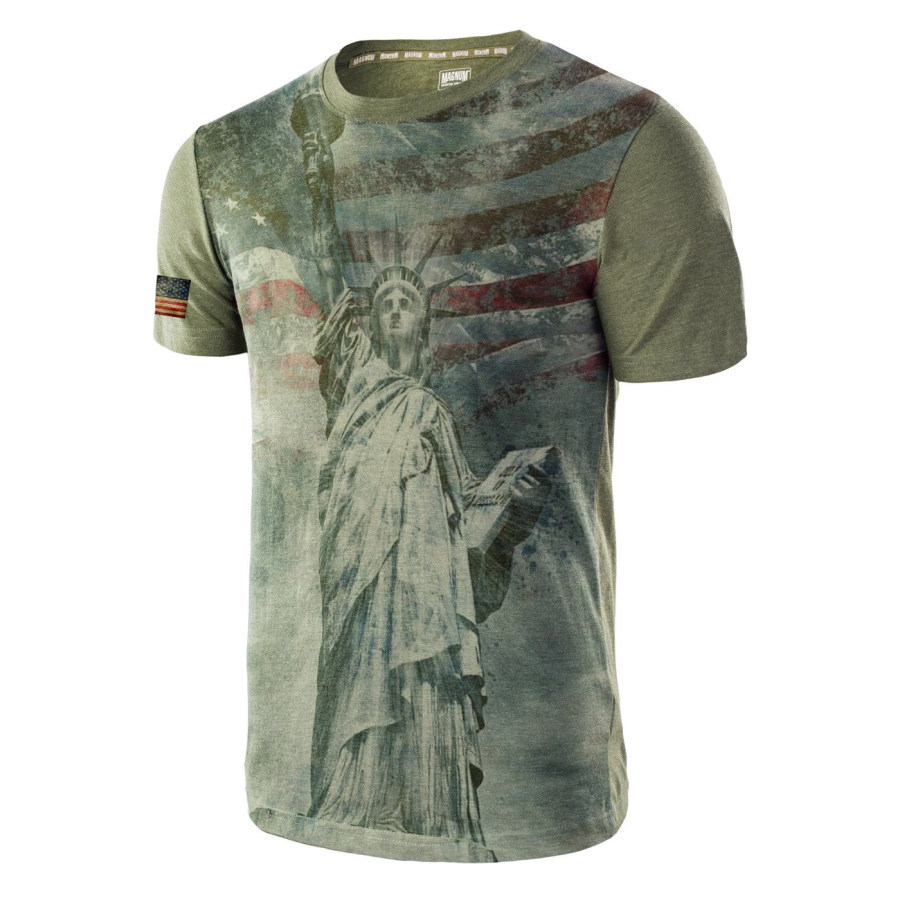 

Mens Outdoor Breathable Printed Sports T-shirt