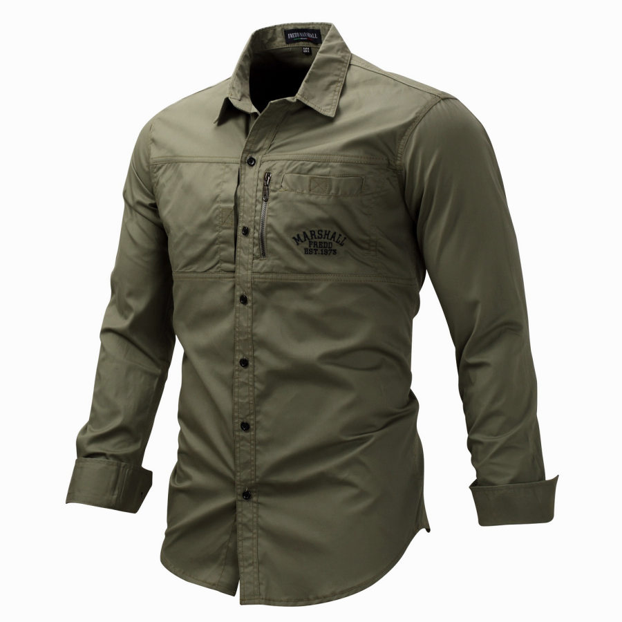Рубашка camisa Army Green