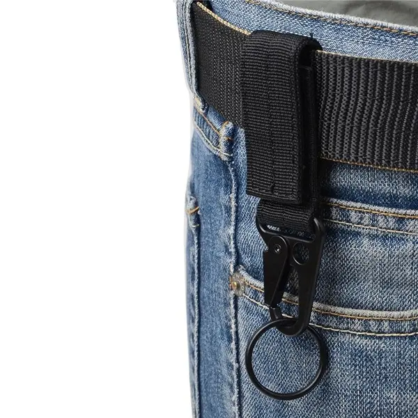 Outdoor tactical nylon multifunctional carabiner belt keychain - Dozenlive.com 