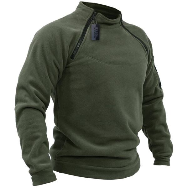Mens Outdoor Warm And Breathable Tactical Sweater - wayrates.com