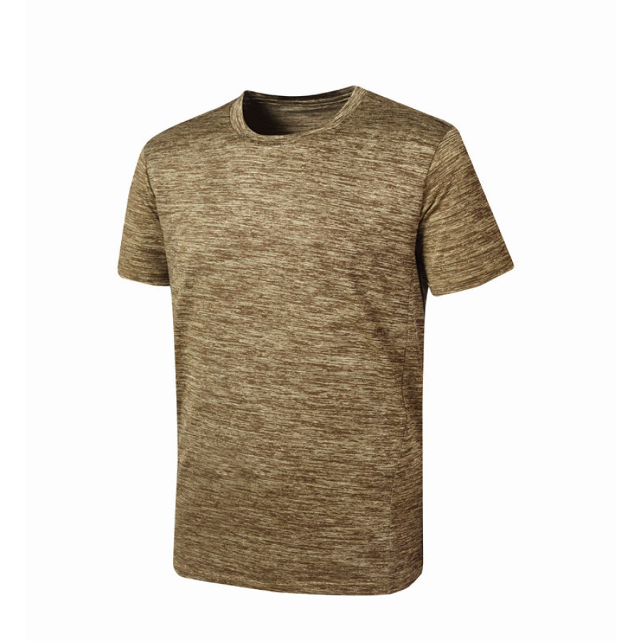 

Men's outdoor fitness running quick-drying T-shirt