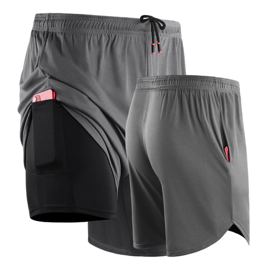 

Men's outdoor loose sports shorts
