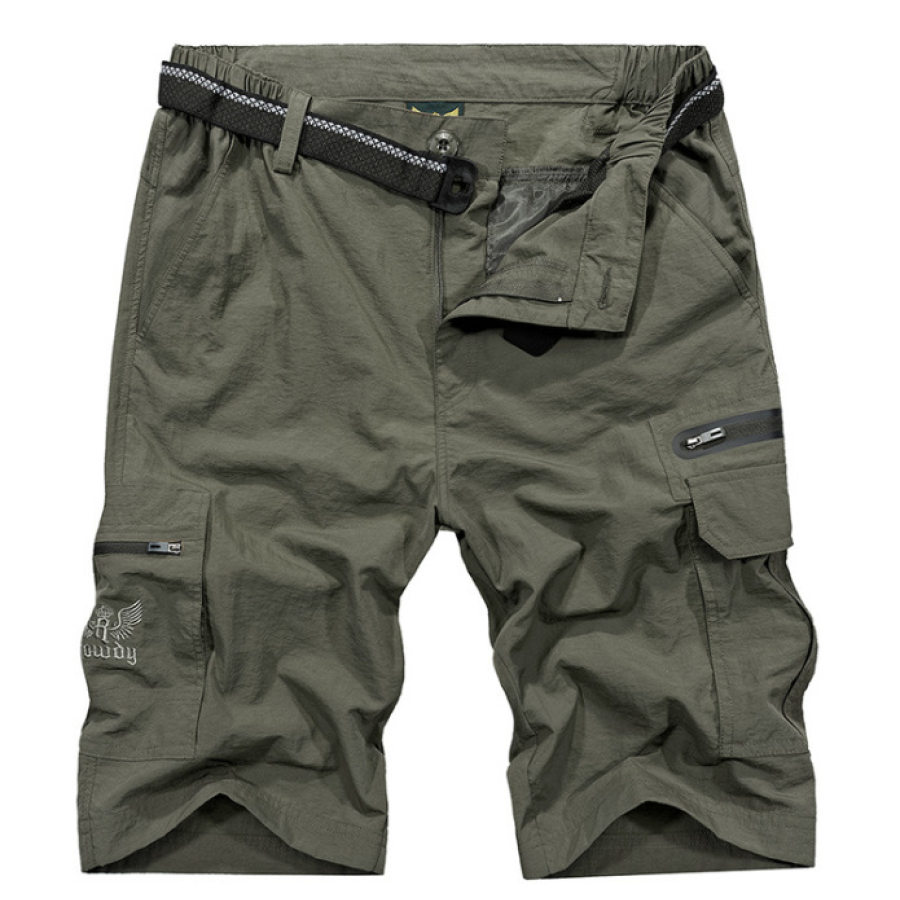 

Men's outdoor multi-pocket quick-drying tactical shorts