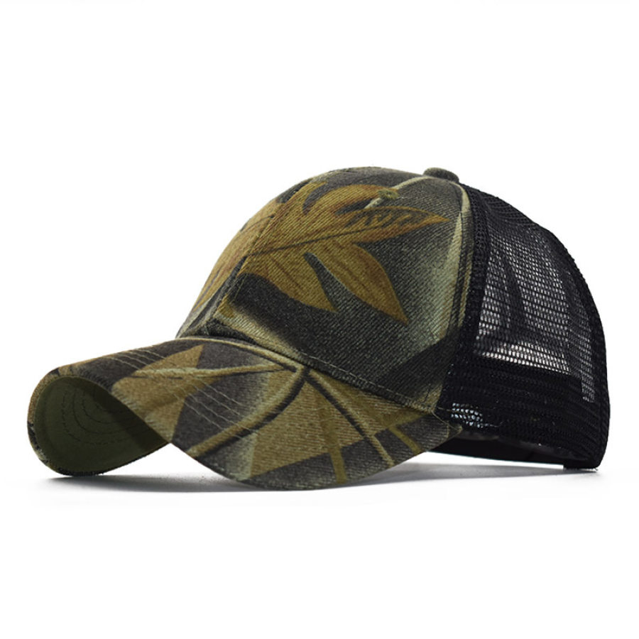 

Outdoor sports camouflage baseball cap