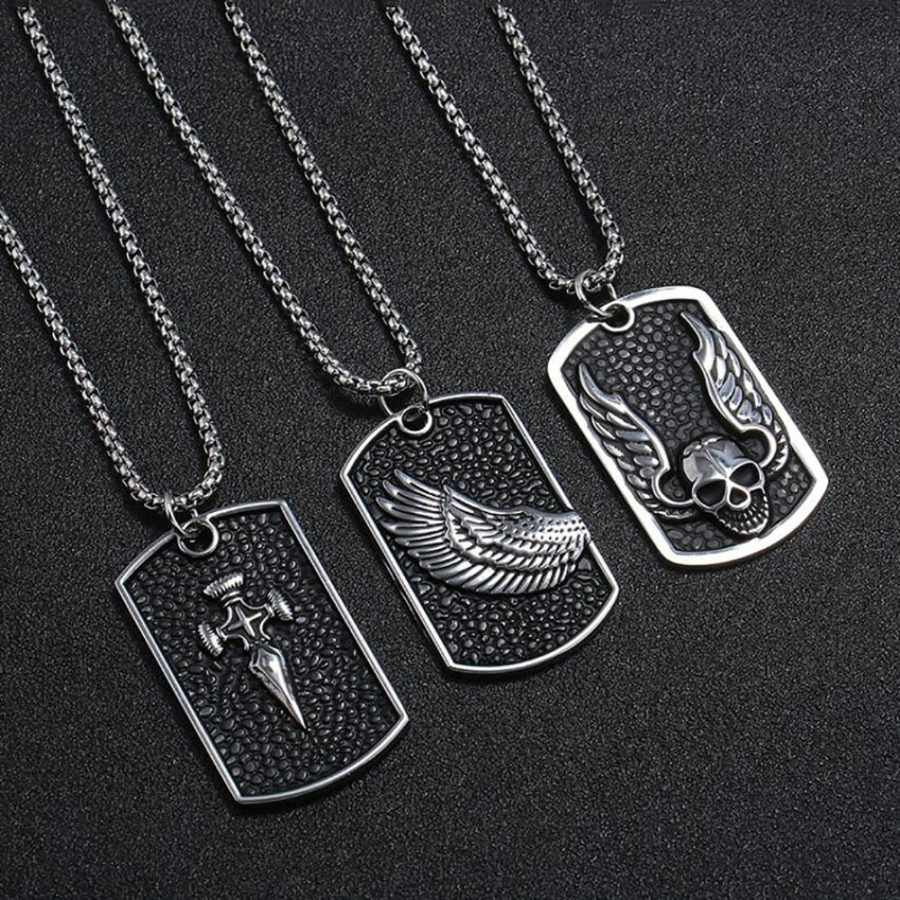 

Fashion street hip hop necklace