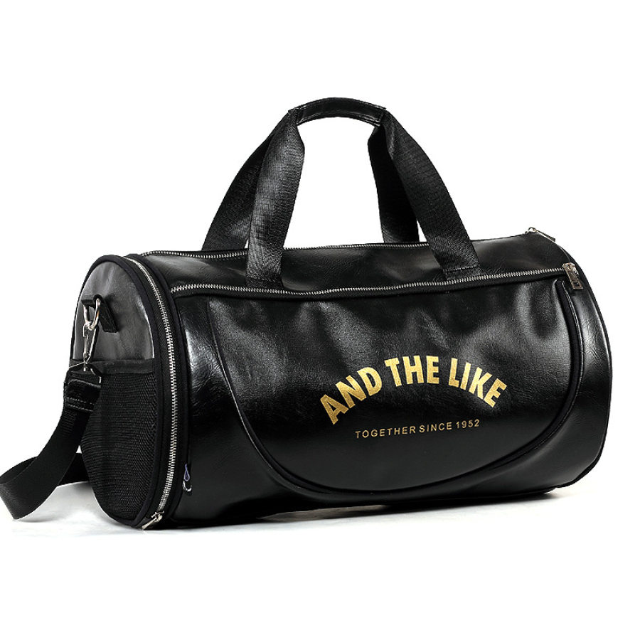 

Large-capacity stylish portable gym bag