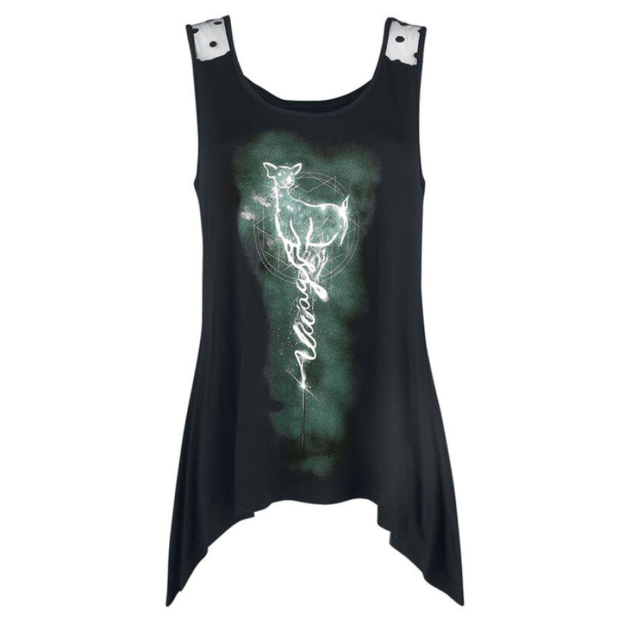 

Women's casual printed vest