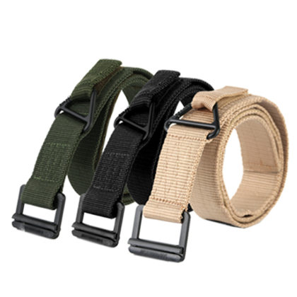 Outdoor tactical solid color simple belt
