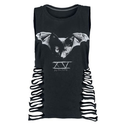 Womens casual printed hollow vest