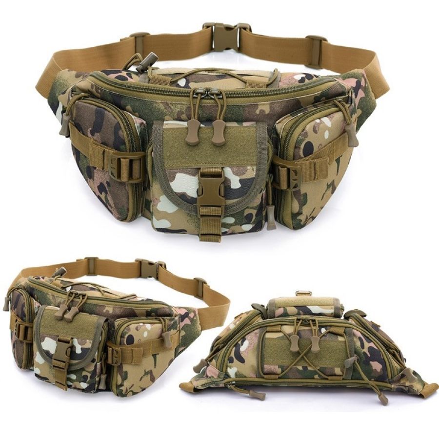 

Fashion outdoor waterproof tactical waist bag riding multif