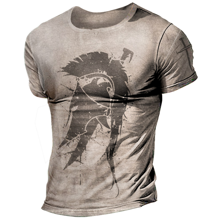 

Mens outdoor fitness running quick dry T-shirt