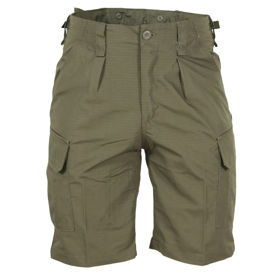 

Men's outdoor sports solid color tactical shorts