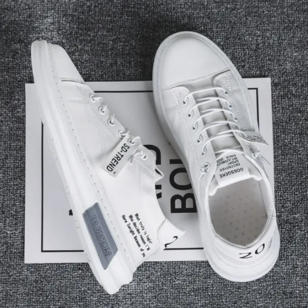 Men's Casual Sports Breathable Canvas Shoes - Godeskplus.com 
