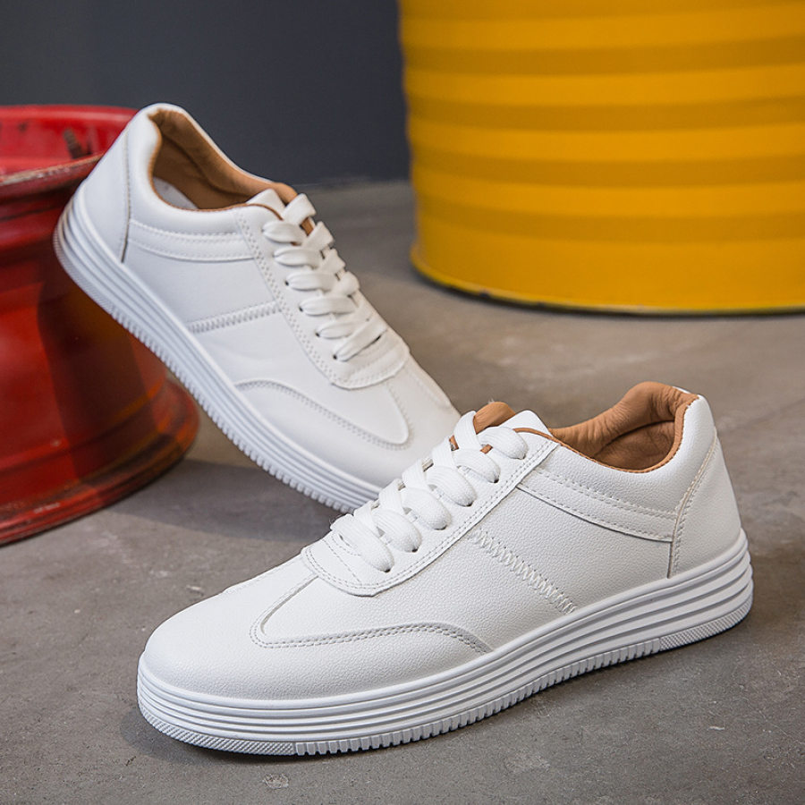 Men's breathable lace-up casual shoes