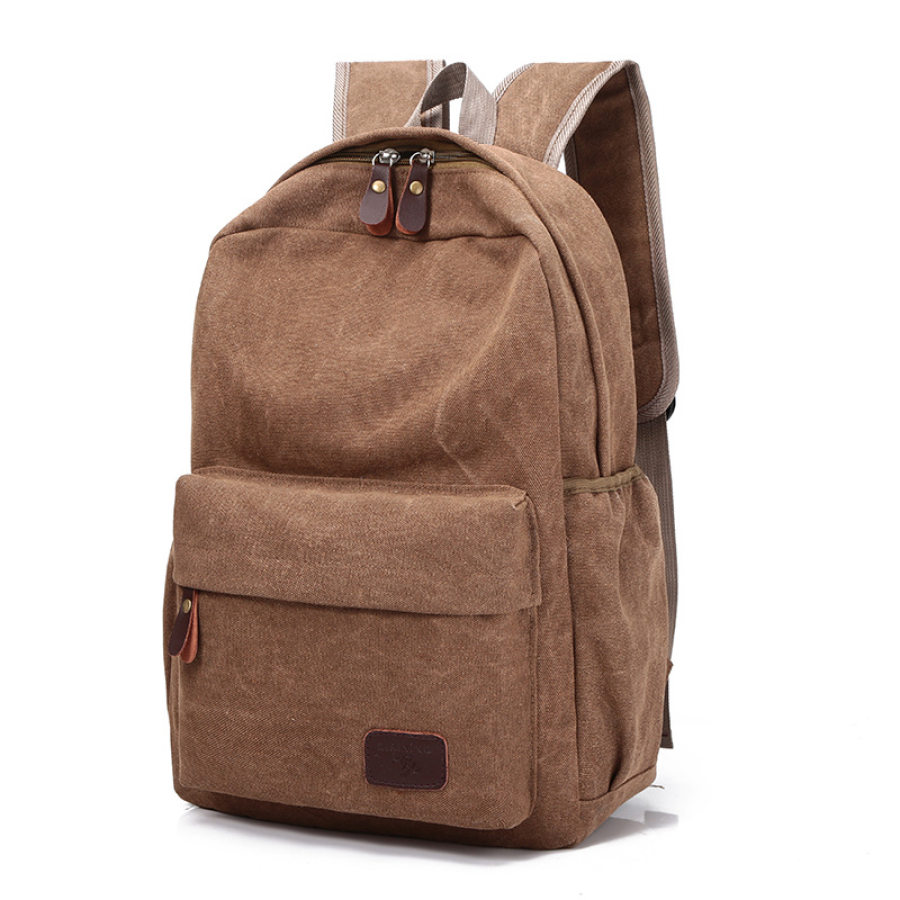 

Men's Retro Casual Canvas Backpack Student School Bag