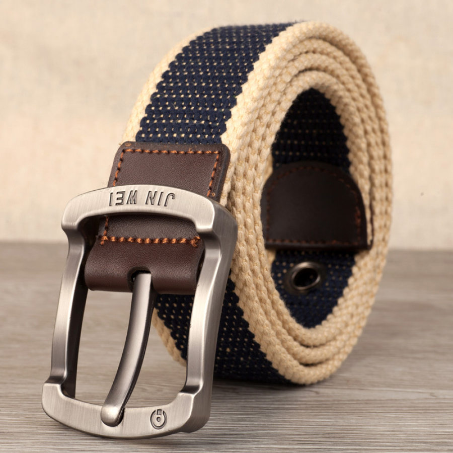 

Men's Outdoor Casual Pin Buckle Canvas Belt