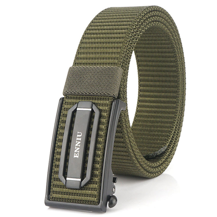 

Automatic Buckle Nylon Belt Leisure Belt Canvas