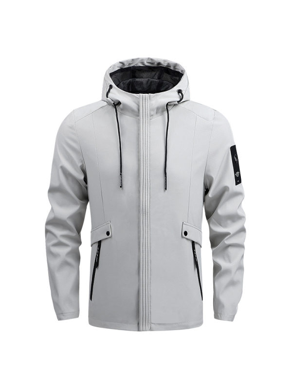 Men's Casual Sports Hooded Jacket