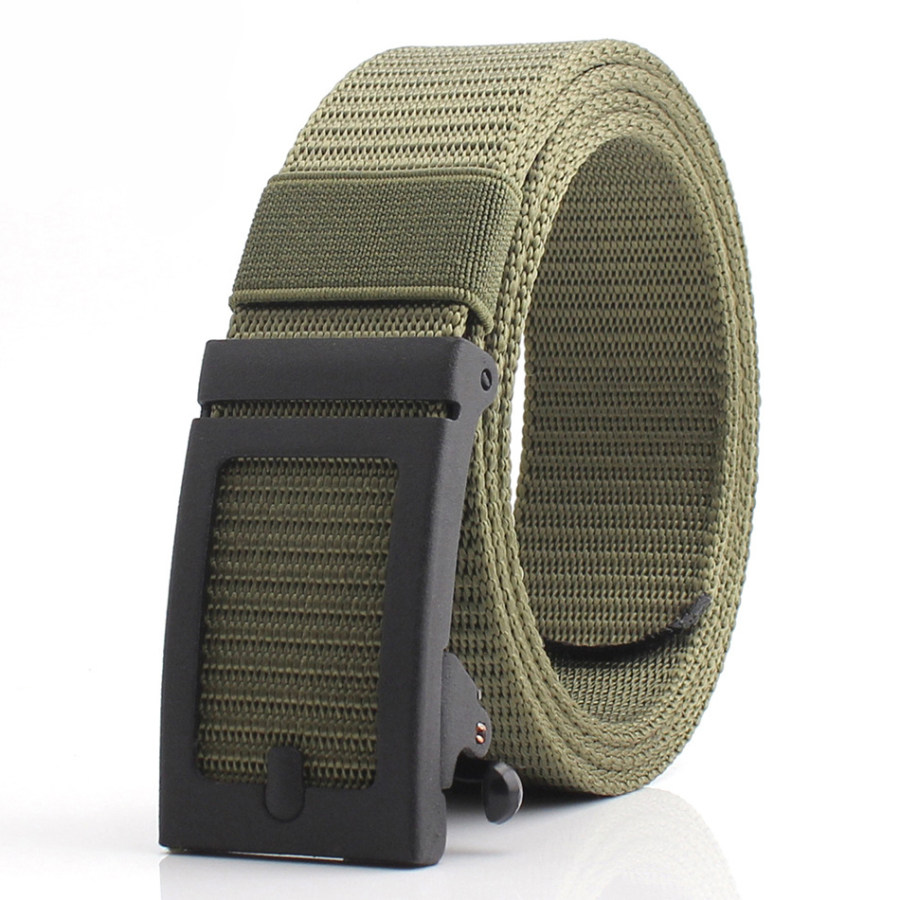 

Men's Outdoor Casual Metal Automatic Buckle Canvas Belt