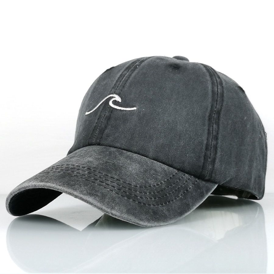 

Men's Casual Embroidery Washed Baseball Cap