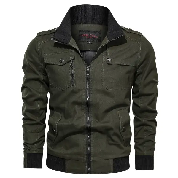 Mens Outdoor Cotton Sports Jacket