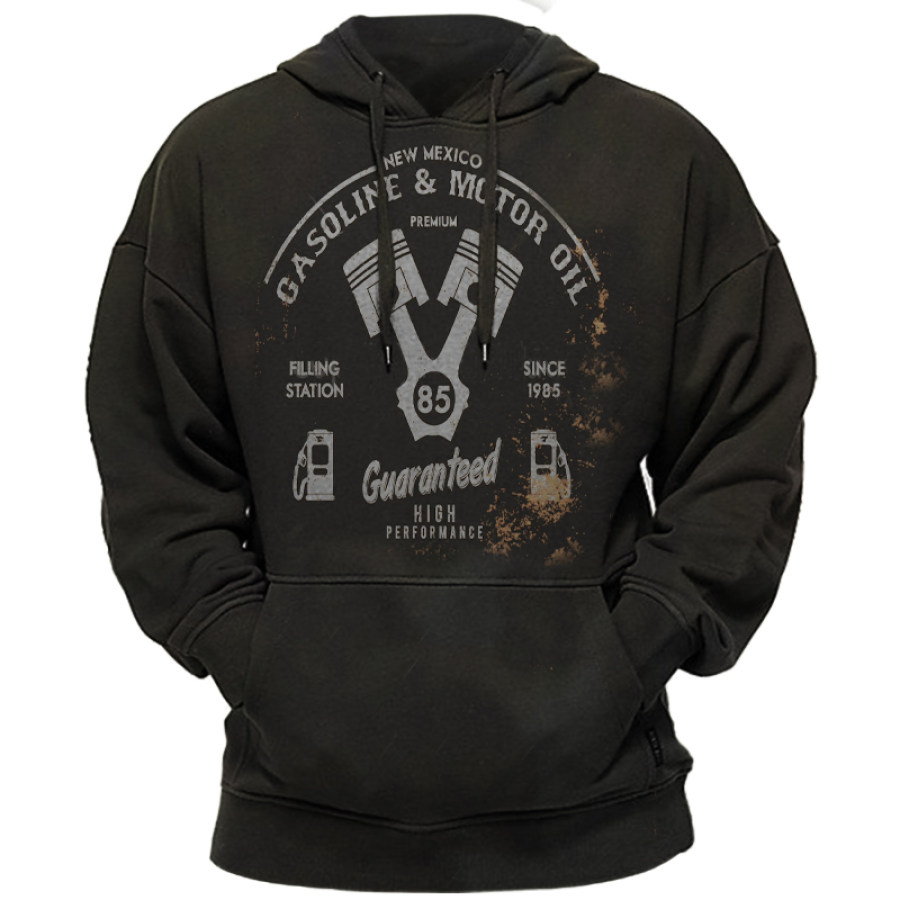 

New Mexico Gasoline Printed Long-sleeved Hoodie