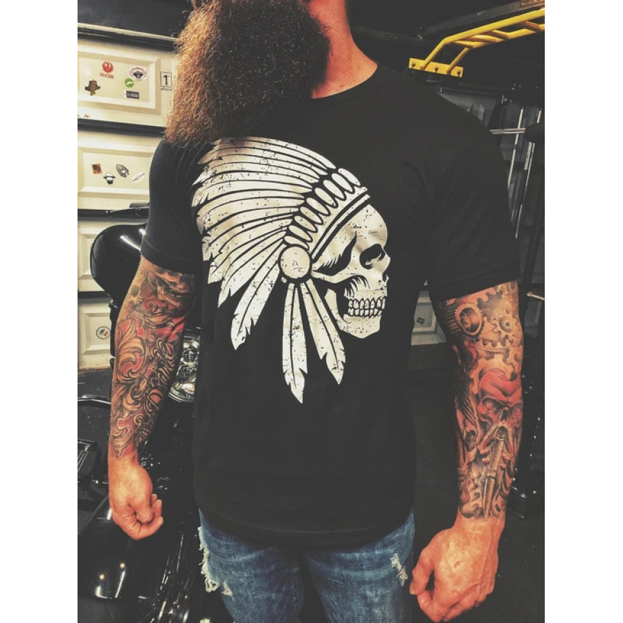 

Chief Printed Short-sleeved T-shirt