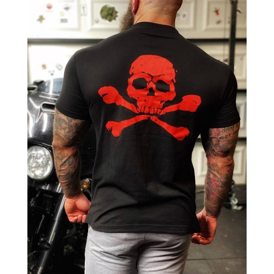 

Skull Print T-shirt