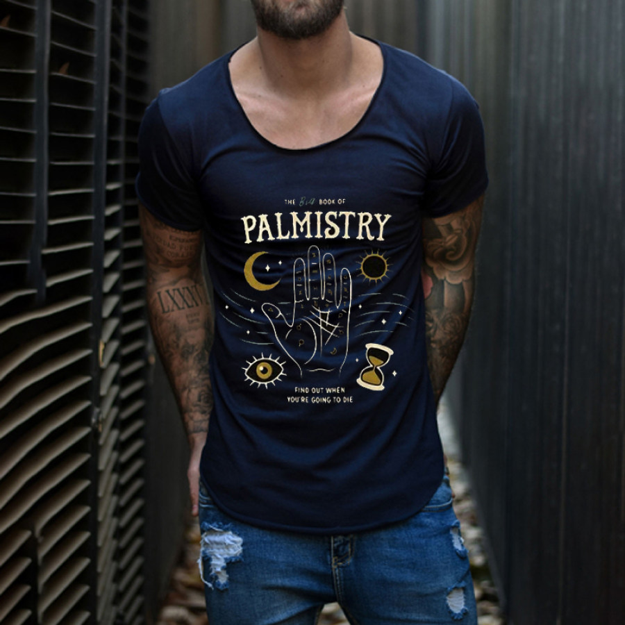 

Summer Round Neck Printed Short-sleeved Casual Fashion Men's T-shirt
