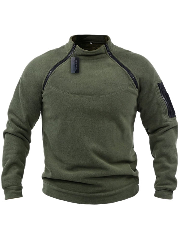 Mens Outdoor Warm And Breathable Tactical Sweater