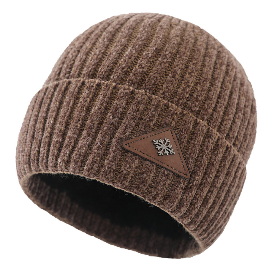 

Outdoor Cold And Warm Polar Fleece Label Knitted Hat