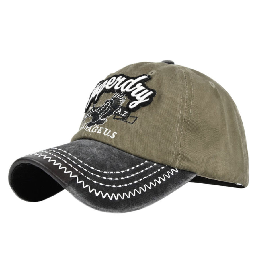 

Three-Dimensional Patch Embroidered Hat