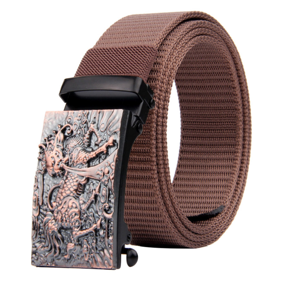 

Men's Nylon Thick Woven Outdoor Sports Tactical Belt