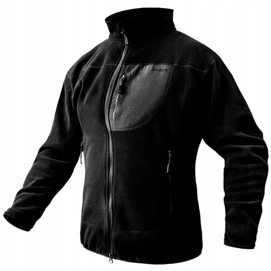 

Men's Black Thermal Fleece Jacket