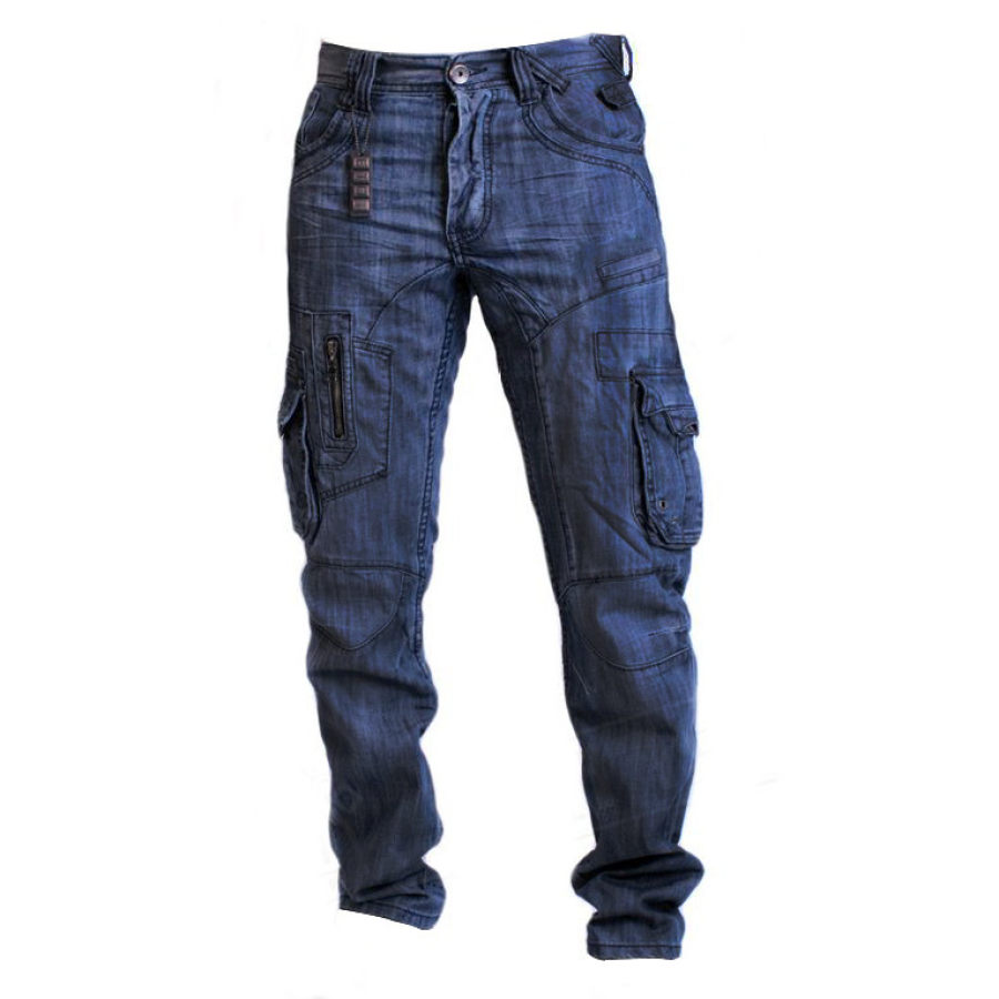 

Men's Casual Outdoor Multi-pockets Jeans