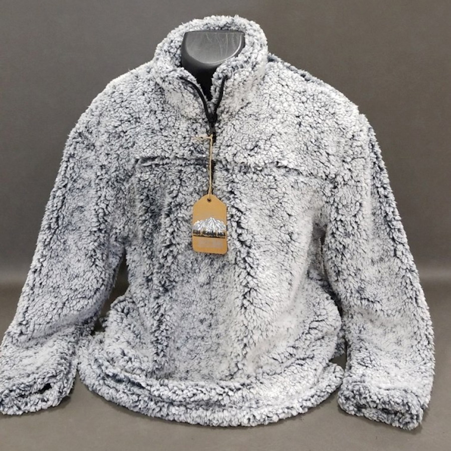 

Outdoor Warm Lamb Velvet Stand-up Collar Zipper Sweatshirt