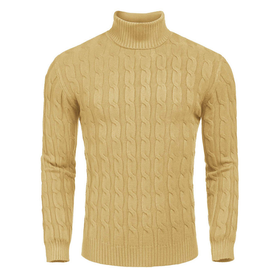 

Men's Casual High-neck Comfortable Warm Sweater