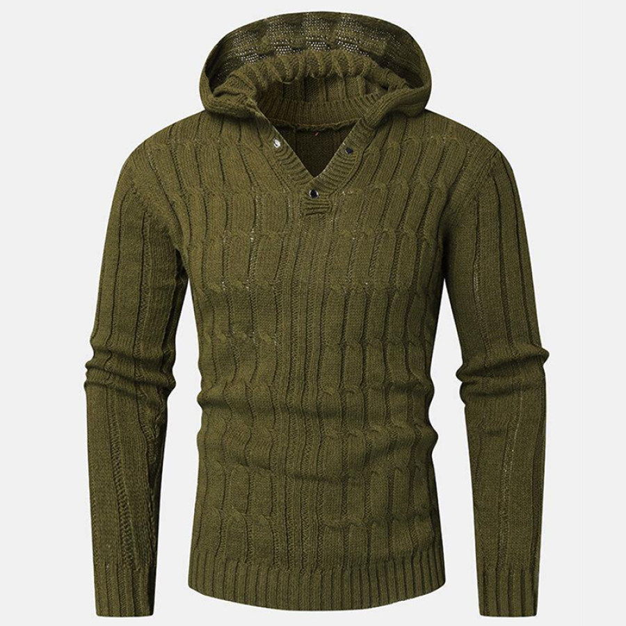 

Men's Retro Casual Hoodie Sweater