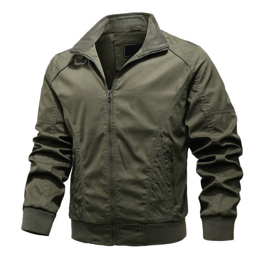 

Men's Zipper Windbreaker Thin Spring Autumn Casual Jackets