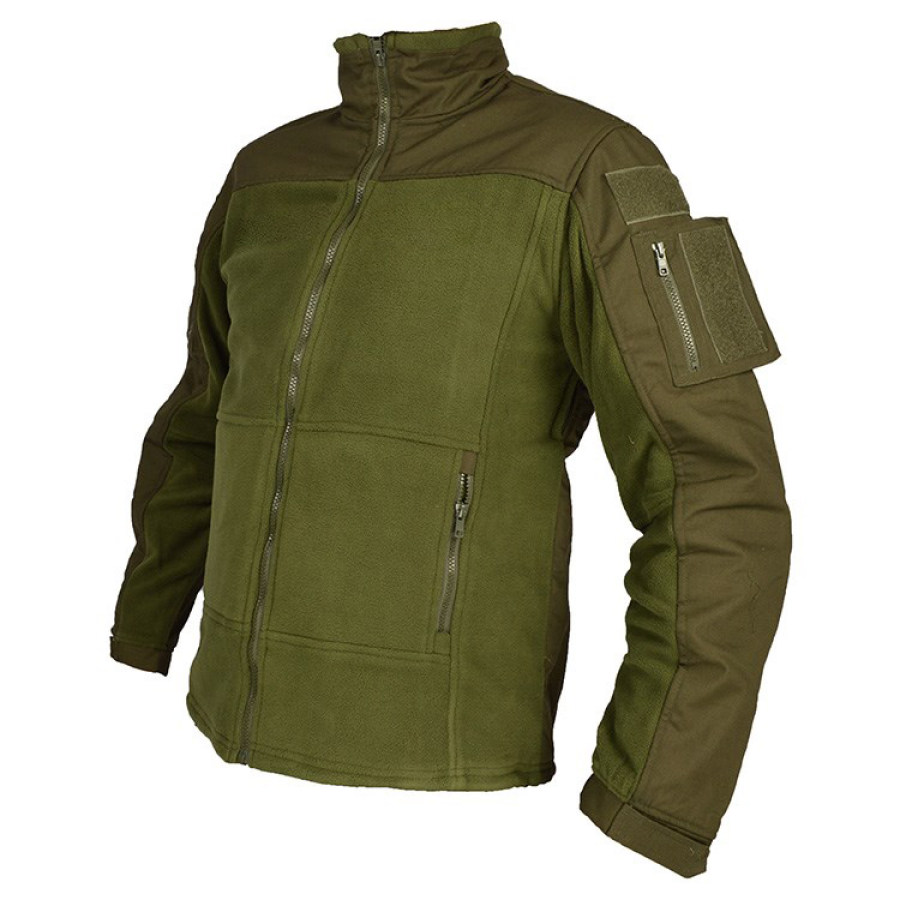 

Men's Outdoor Windproof Wear-resistant Stand-collar Jacket
