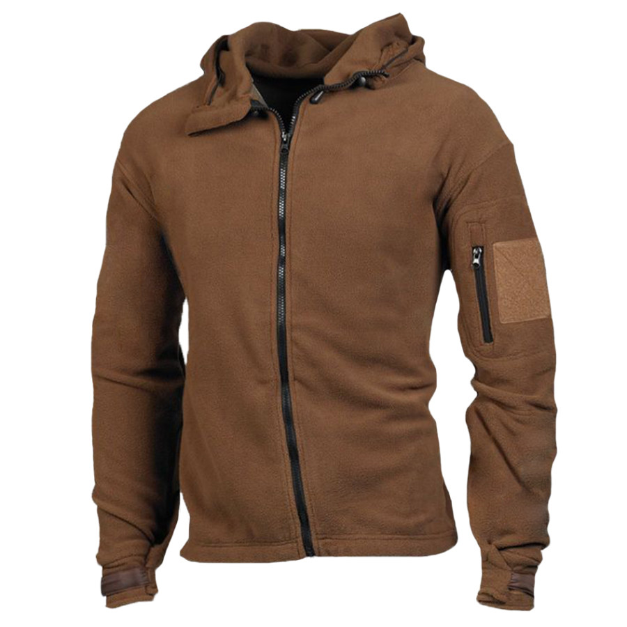 

Men's Outdoor Windproof Wear-resistant Stand-collar Jacket