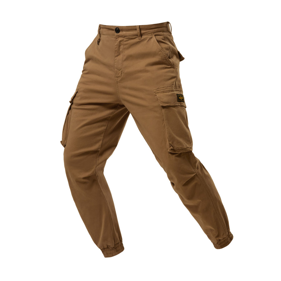 

Men's Outdoor Multi-pocket Trousers With Belt